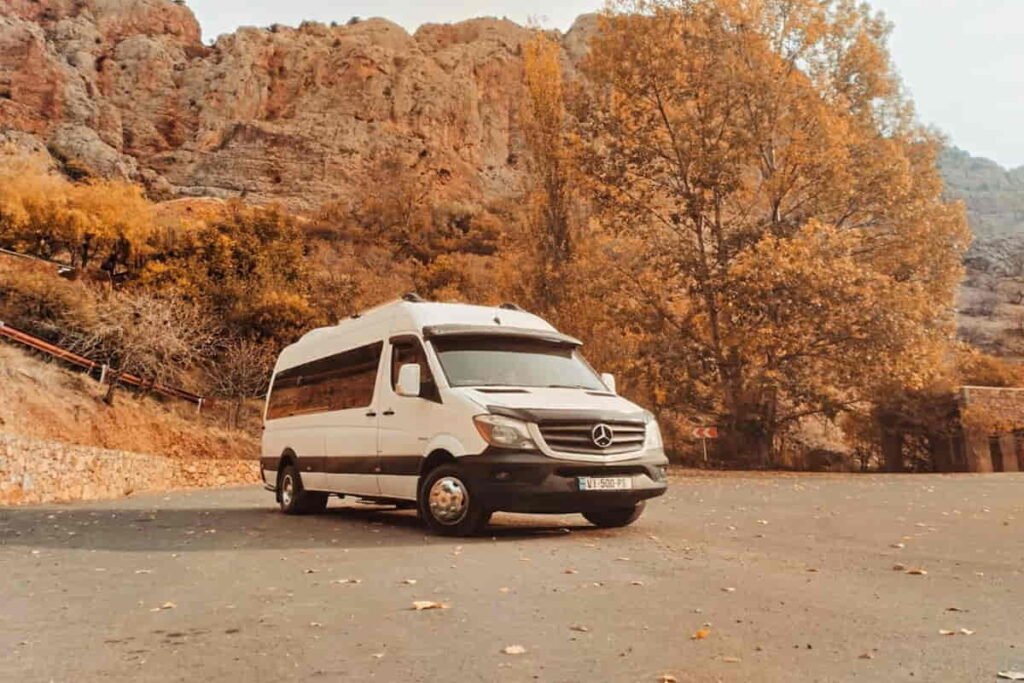 private transfer from Tbilisi to Yerevan minibus