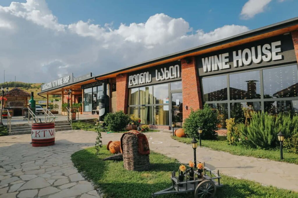 KTW Wine Market and shop in Kakheti Georgia 