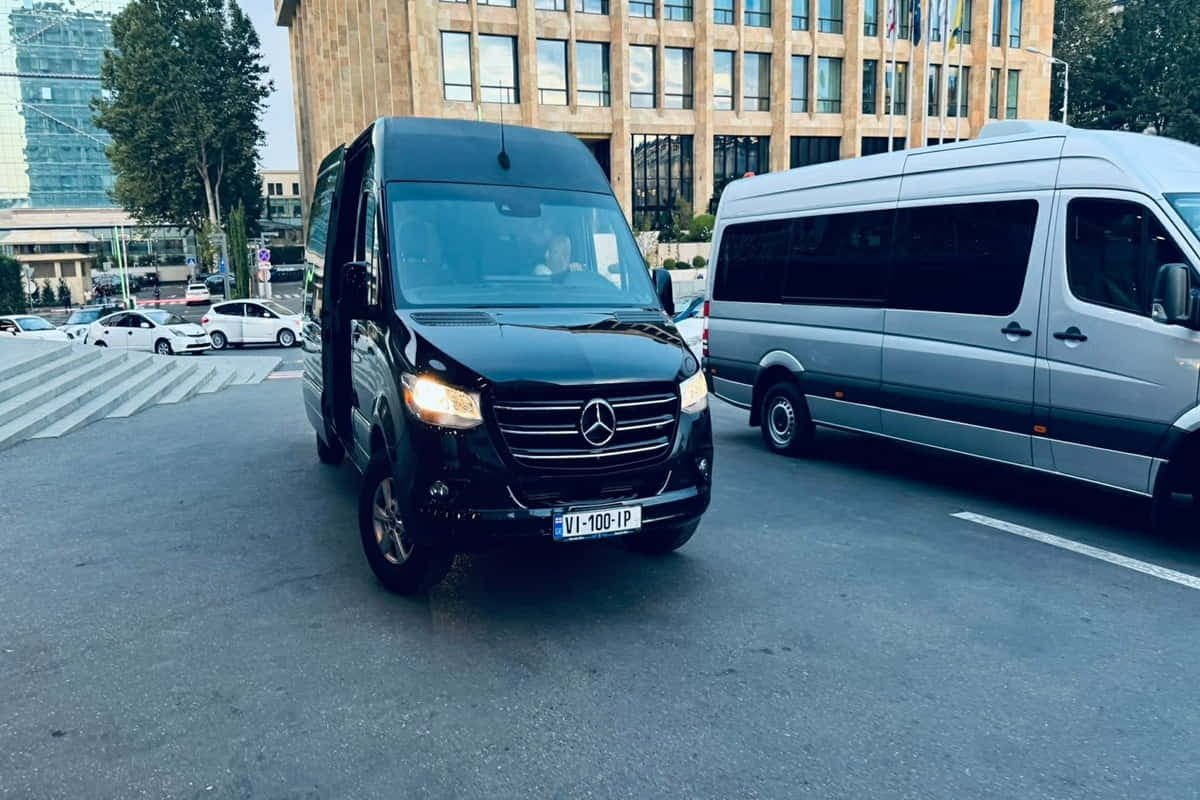 16 seater minibus rental in Tbilisi