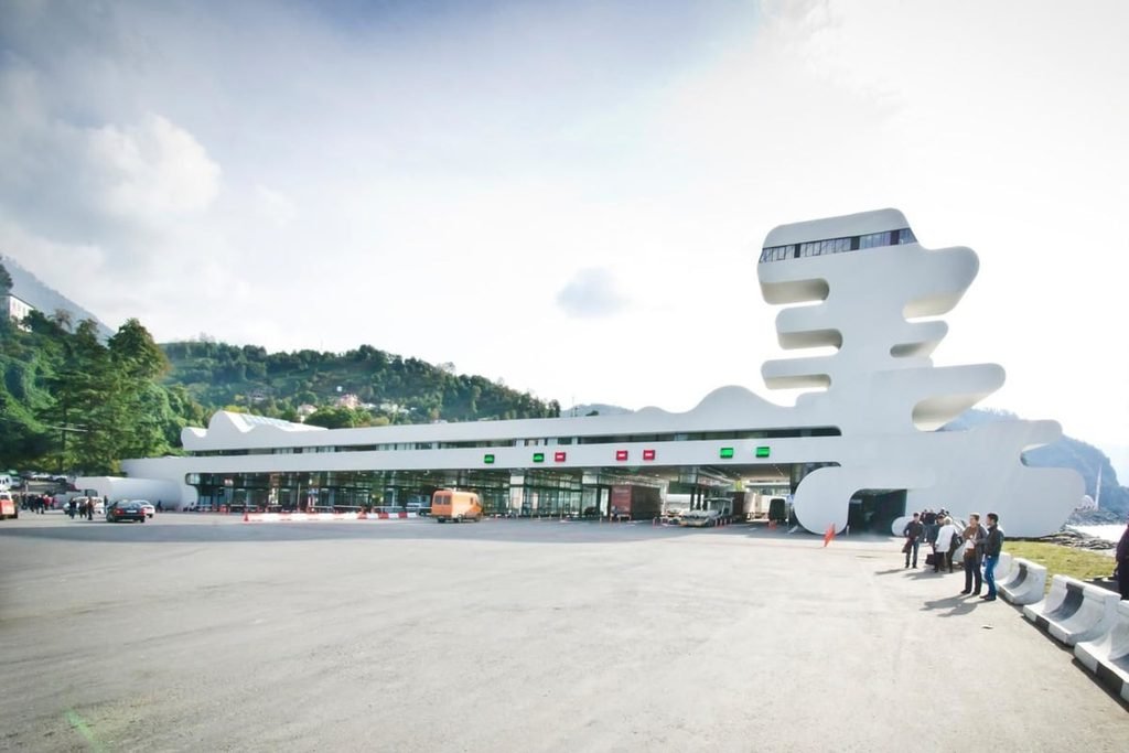 Sarpi Border Checkpoint, Georgian side